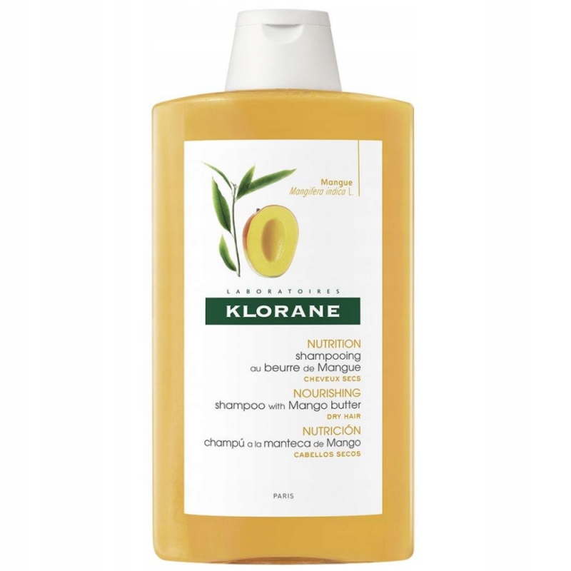 2 x Klorane Szampon do włosów Mango 400 ml
