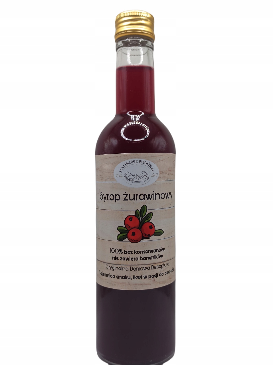 

Syrop z Żurawiny Pycha Drogi moczowe
