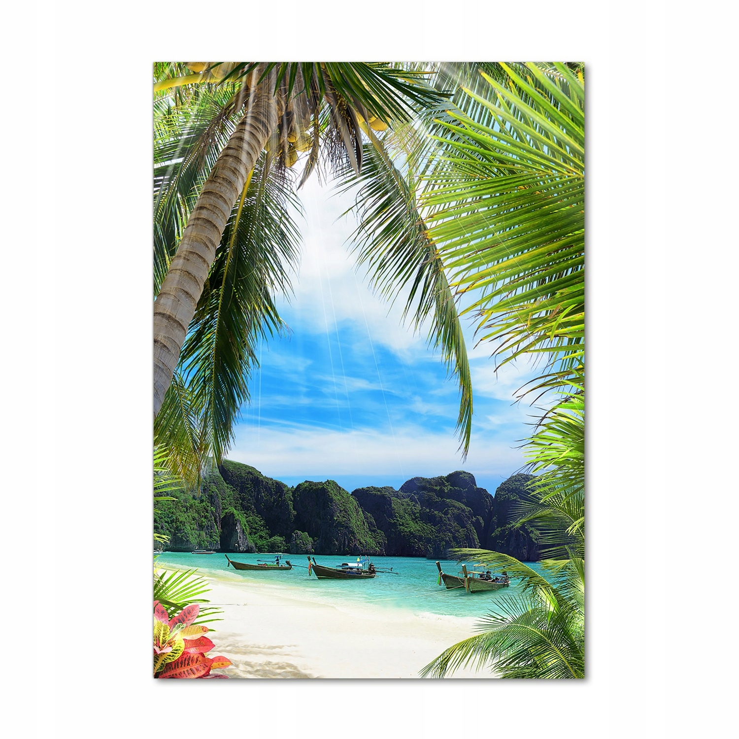 

Foto obraz szkło akrylowe Tropikalna plaża 70x100