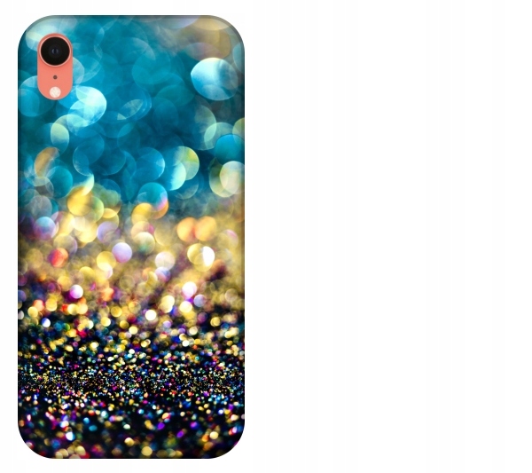 

Etui pokrowiec iPhone Xr Bokeh koraliki