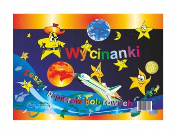 

Zeszyt papierów kolorowych A4 Protos wycinanka