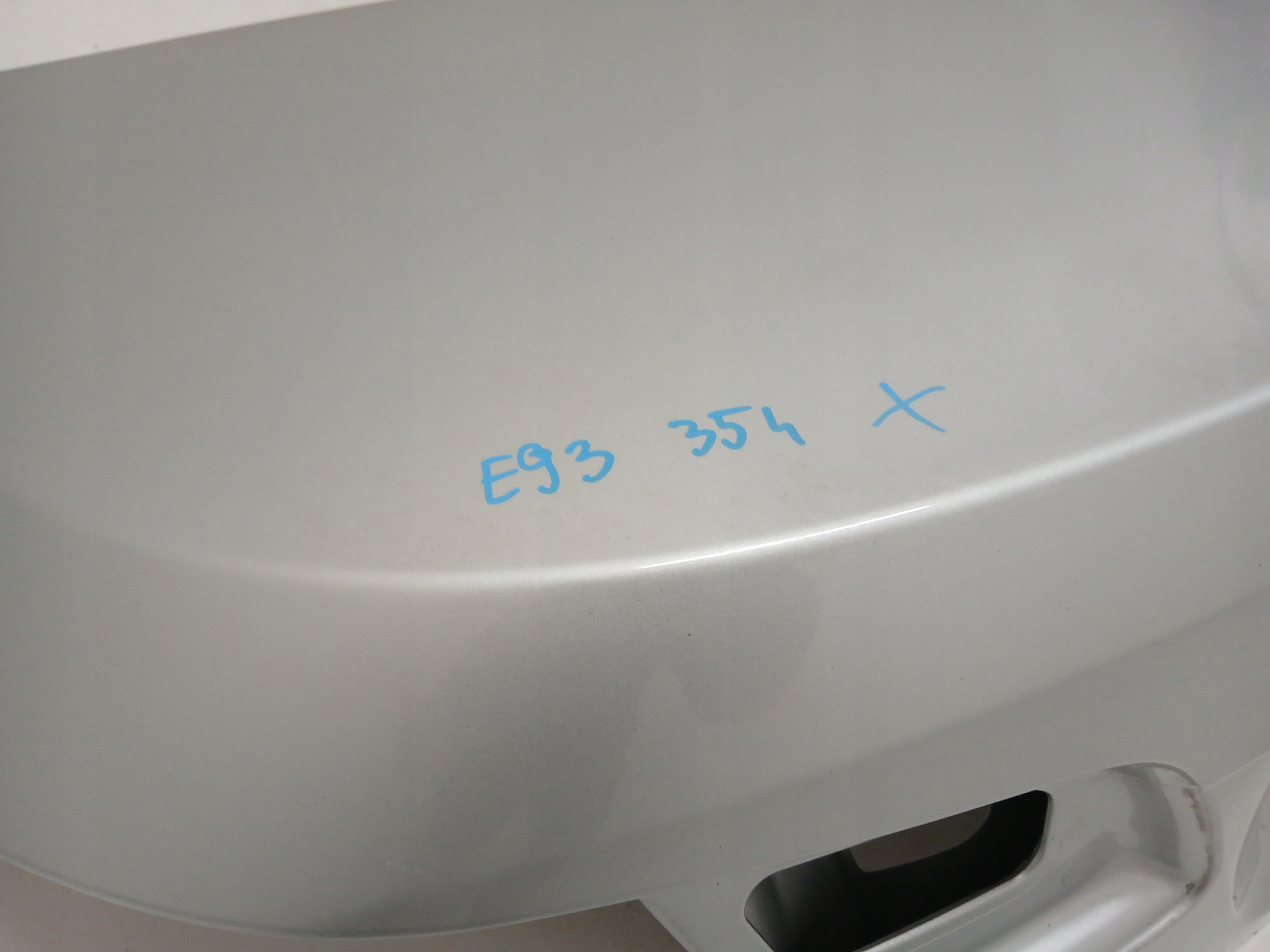 trunk door boot rear rear part BMW E93 354/7 TITANSILBER