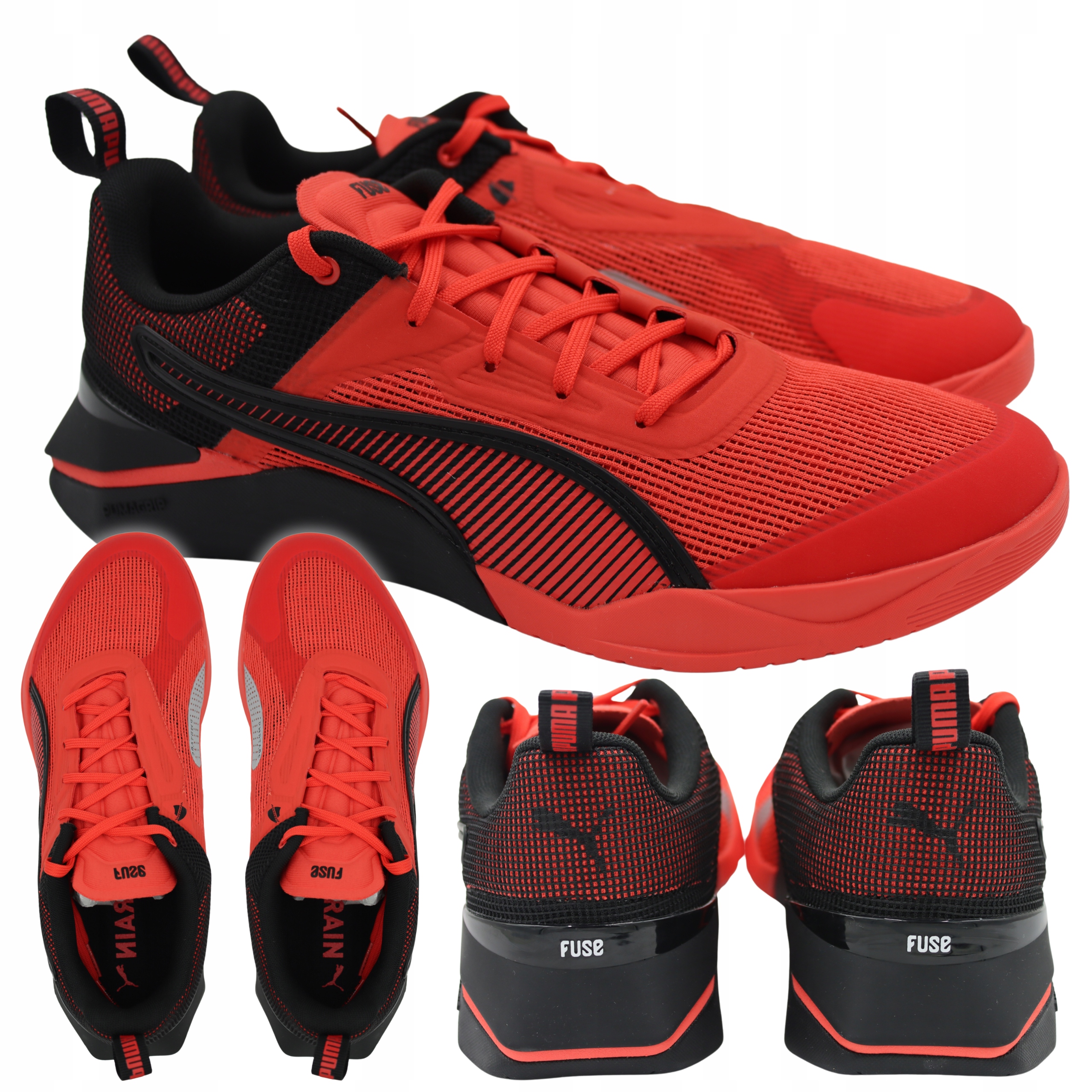 Sportovní boty Pánské Puma nízké Šněrovací Fuse pohodlné Tenisky vel. 40