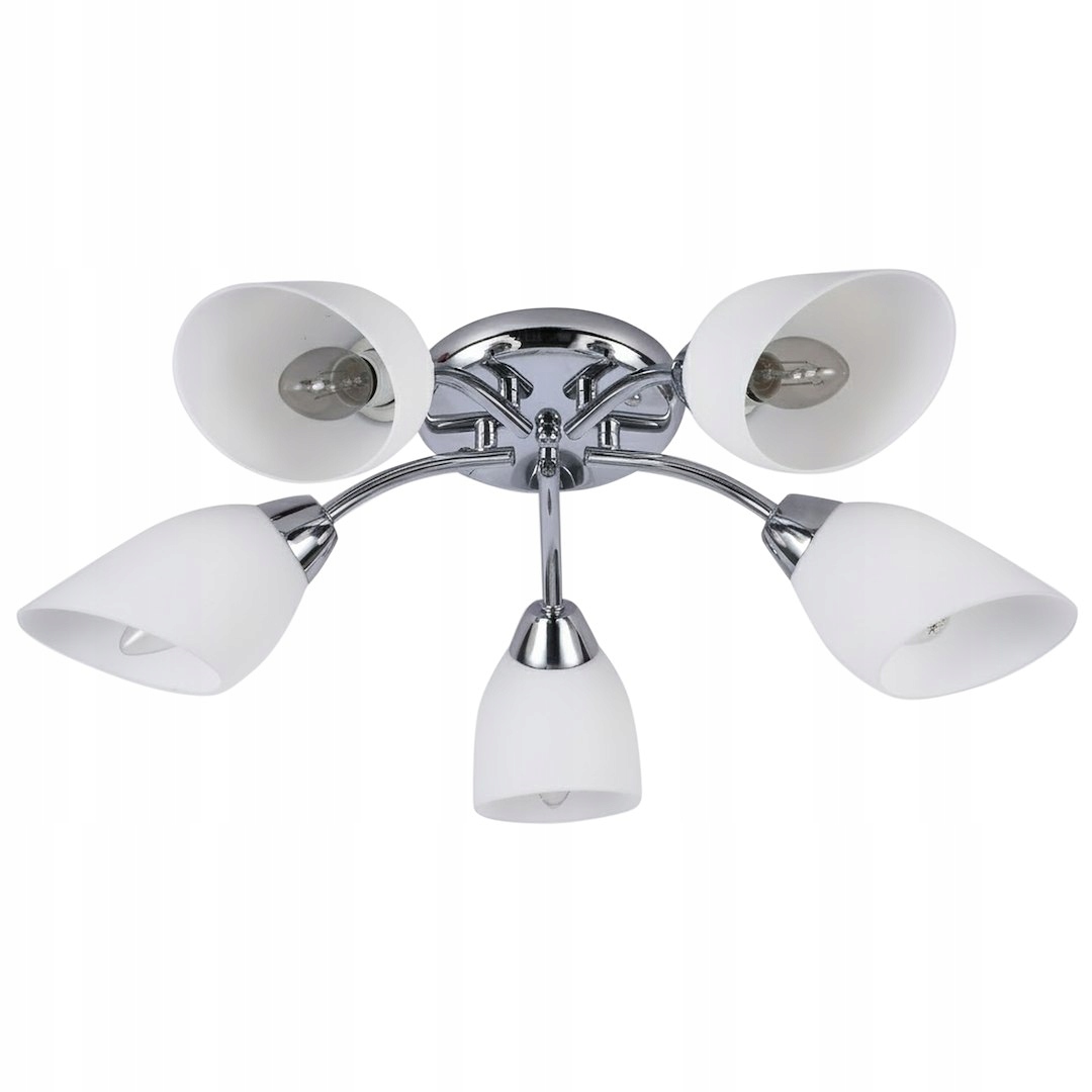 Stropní Svítidlo Stropní Svítidlo Milagro Portos ML2267 Chrom 5xE14 54 cm