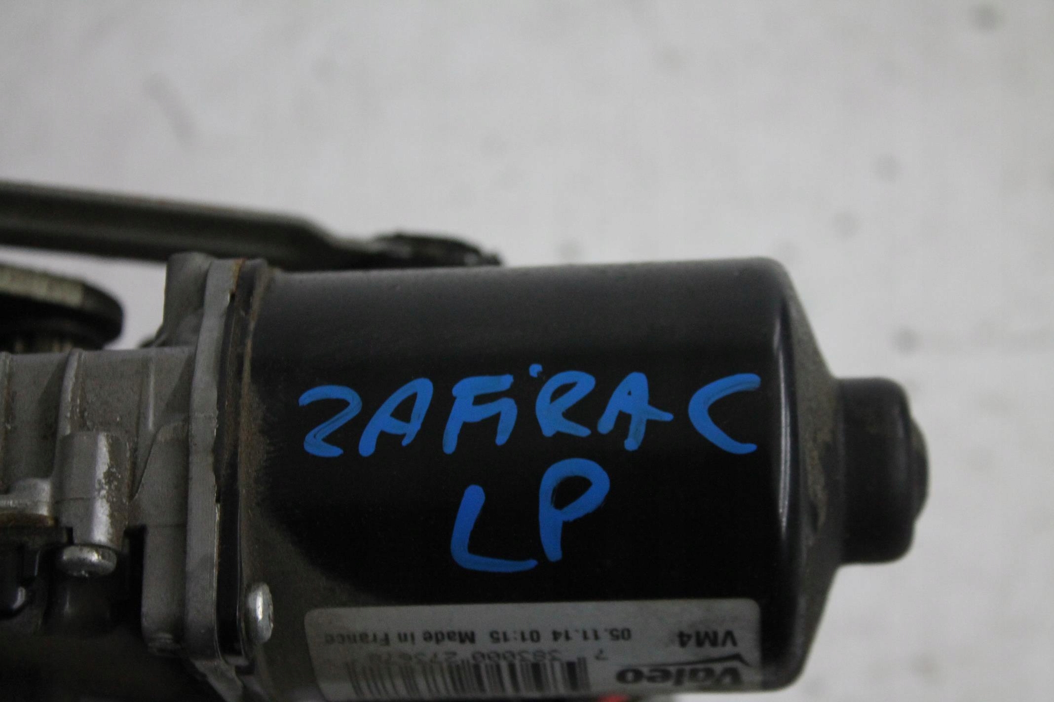 wiper mechanism front W000027367 ZAFIRA C UK