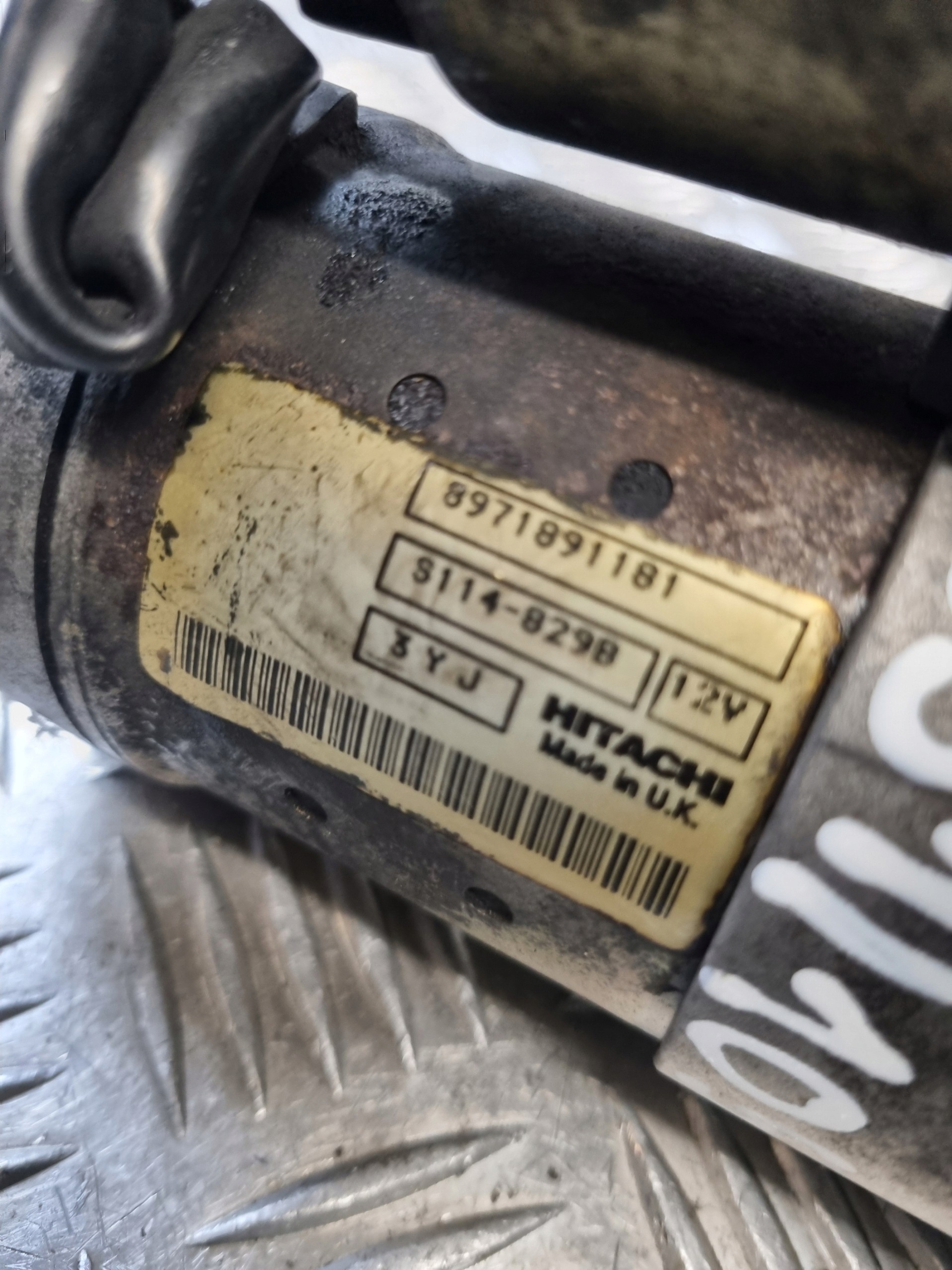 moteur du démarreur OPEL ASTRA H 1.7D