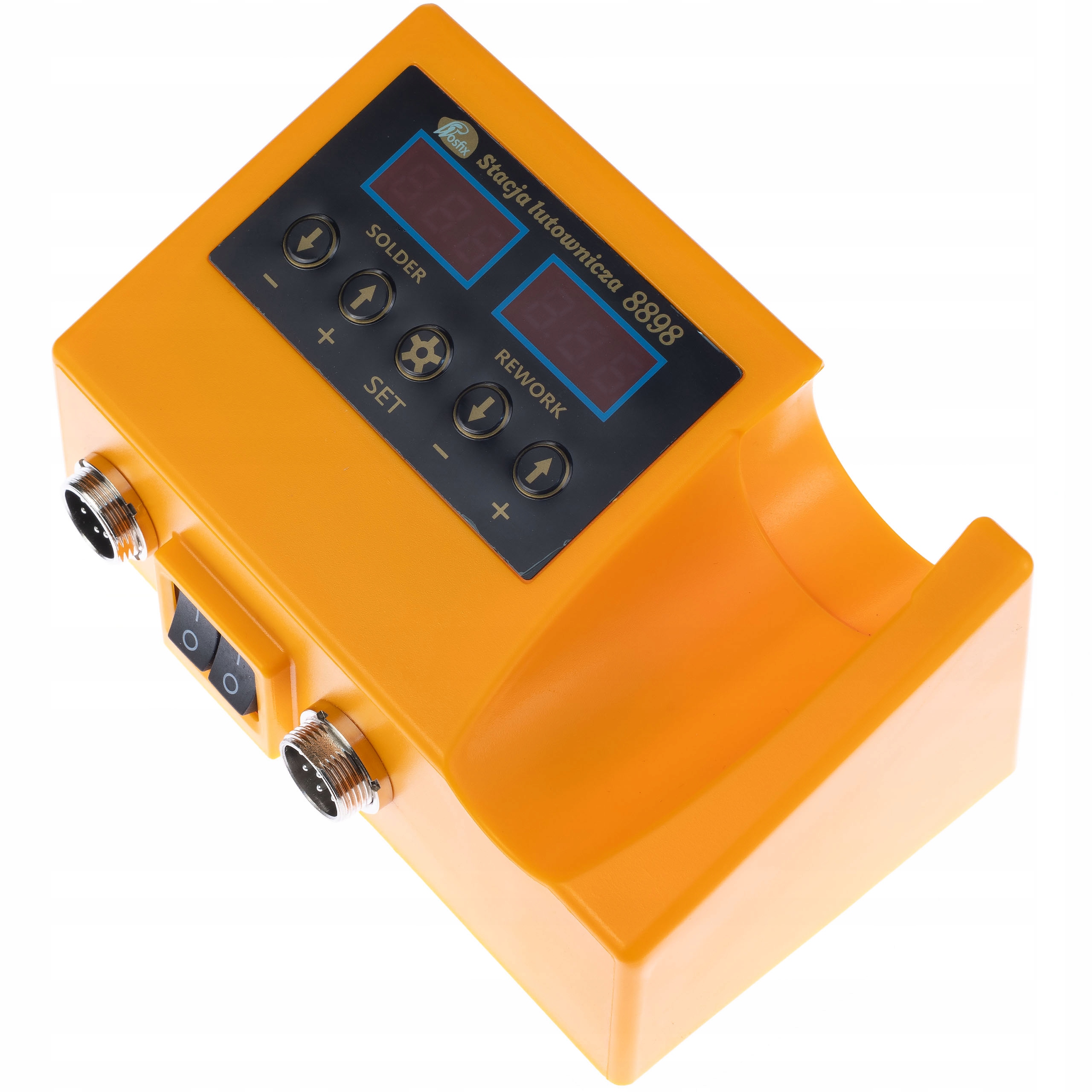 ZESTAW STACJA LUTOWNICZA LUTOWNICA HOT-AIR MOCNA ROSFIX 660W ŻELAZKO SIATKI Marka Rosfix