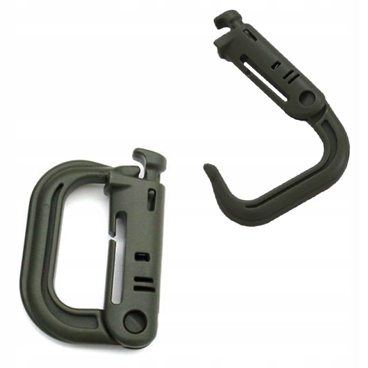 GRIMLOCK Karabinek MOLLE D-ring EDC Warvil Olive