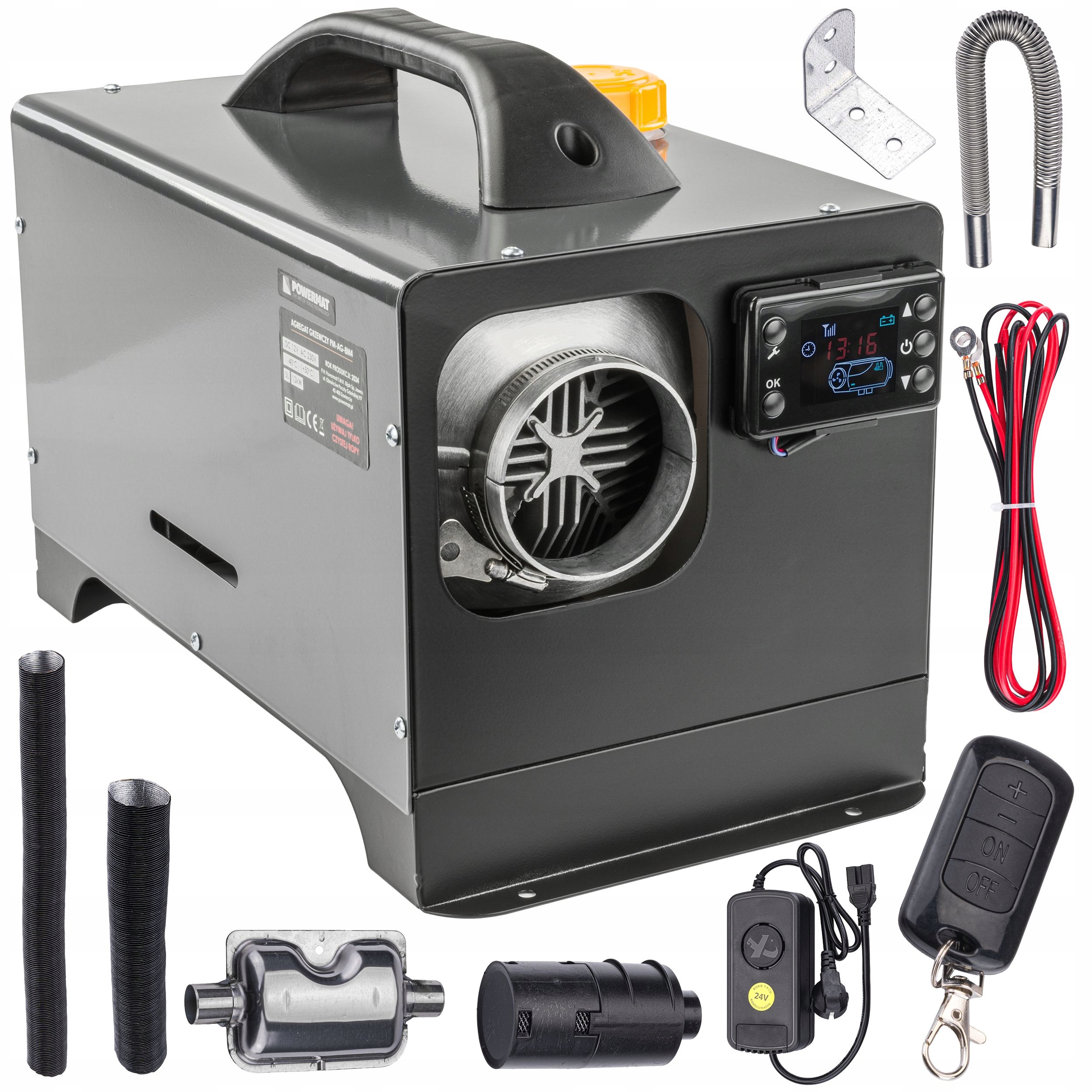 Benzínový Ohřívač Webasto Radiátor 12 kW Powermat C144