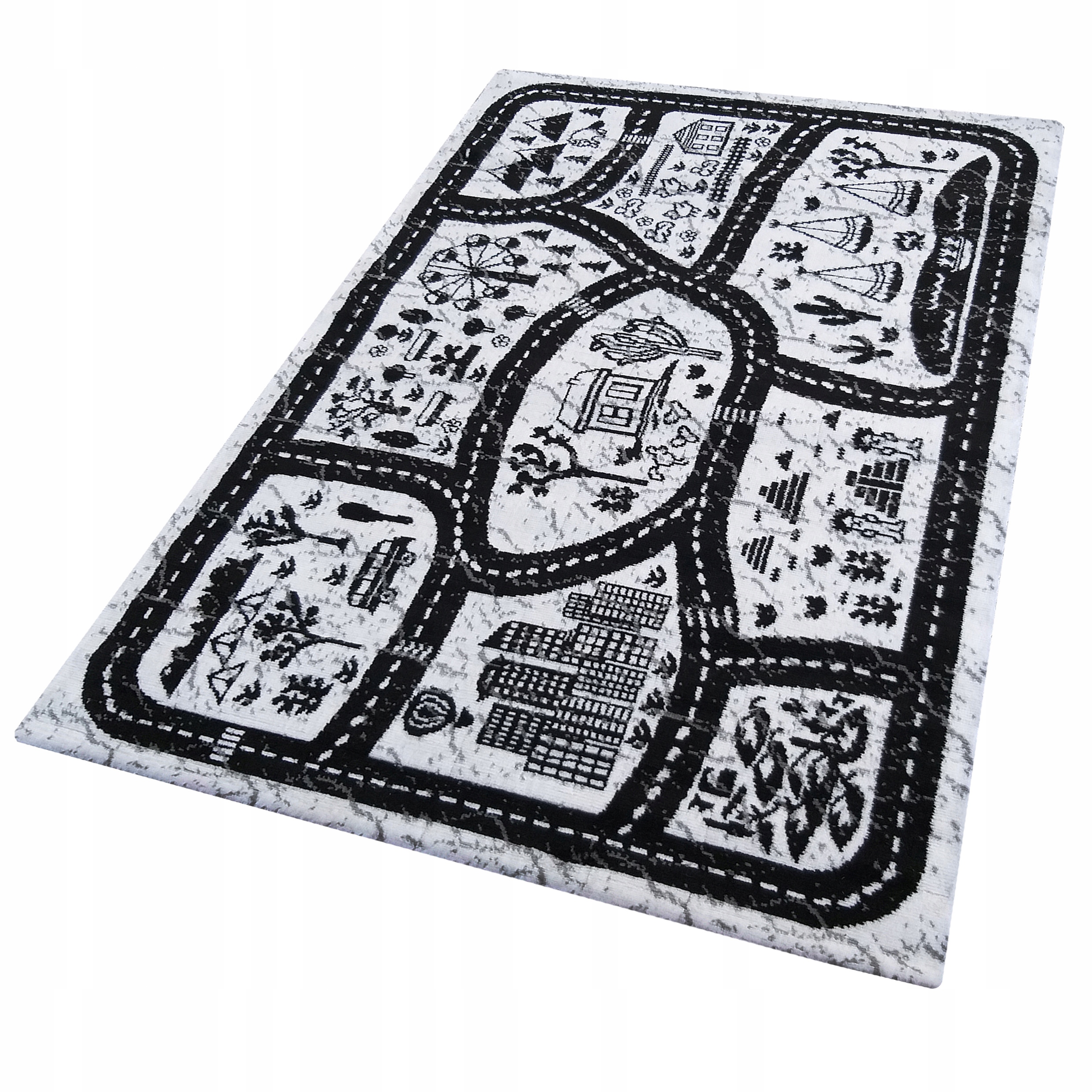 Tani Dywan dziecięcy Bcf Sala 200x290 cm #10 uliczki tor wyścigowy