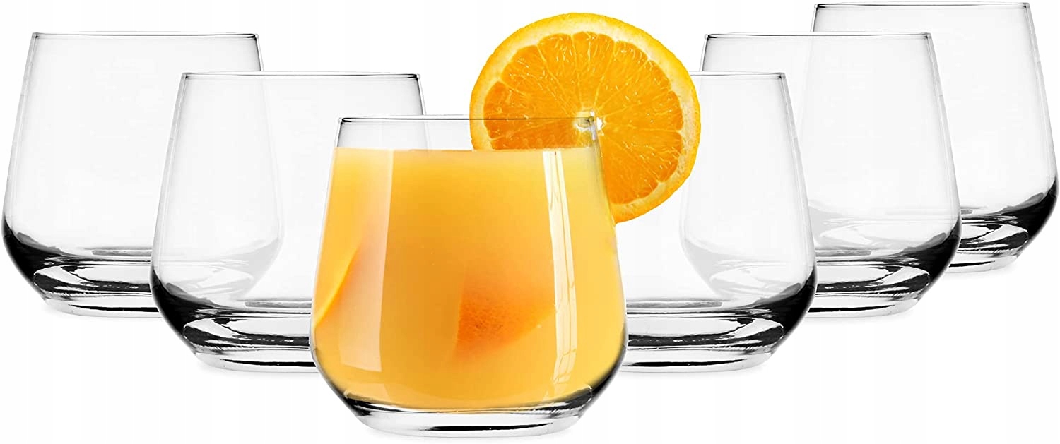 

Szklanki do napojów soku Glasmark 6szt 310ml