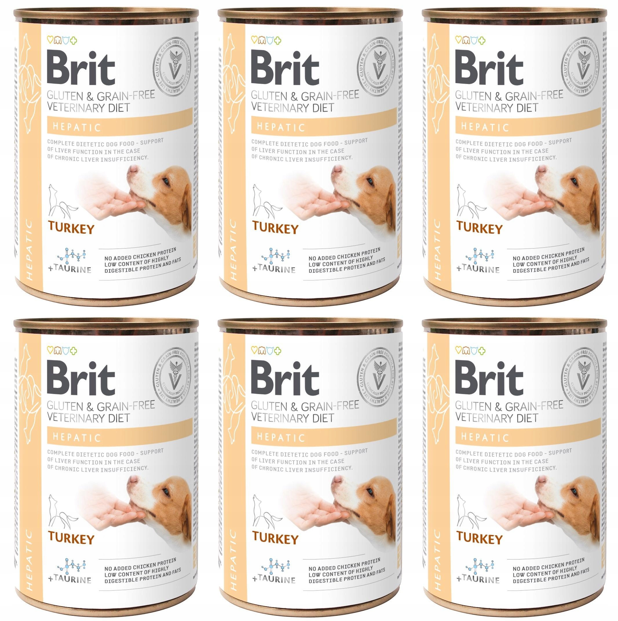 Brit Veterinary Diet Hepatic 6 x 400 g