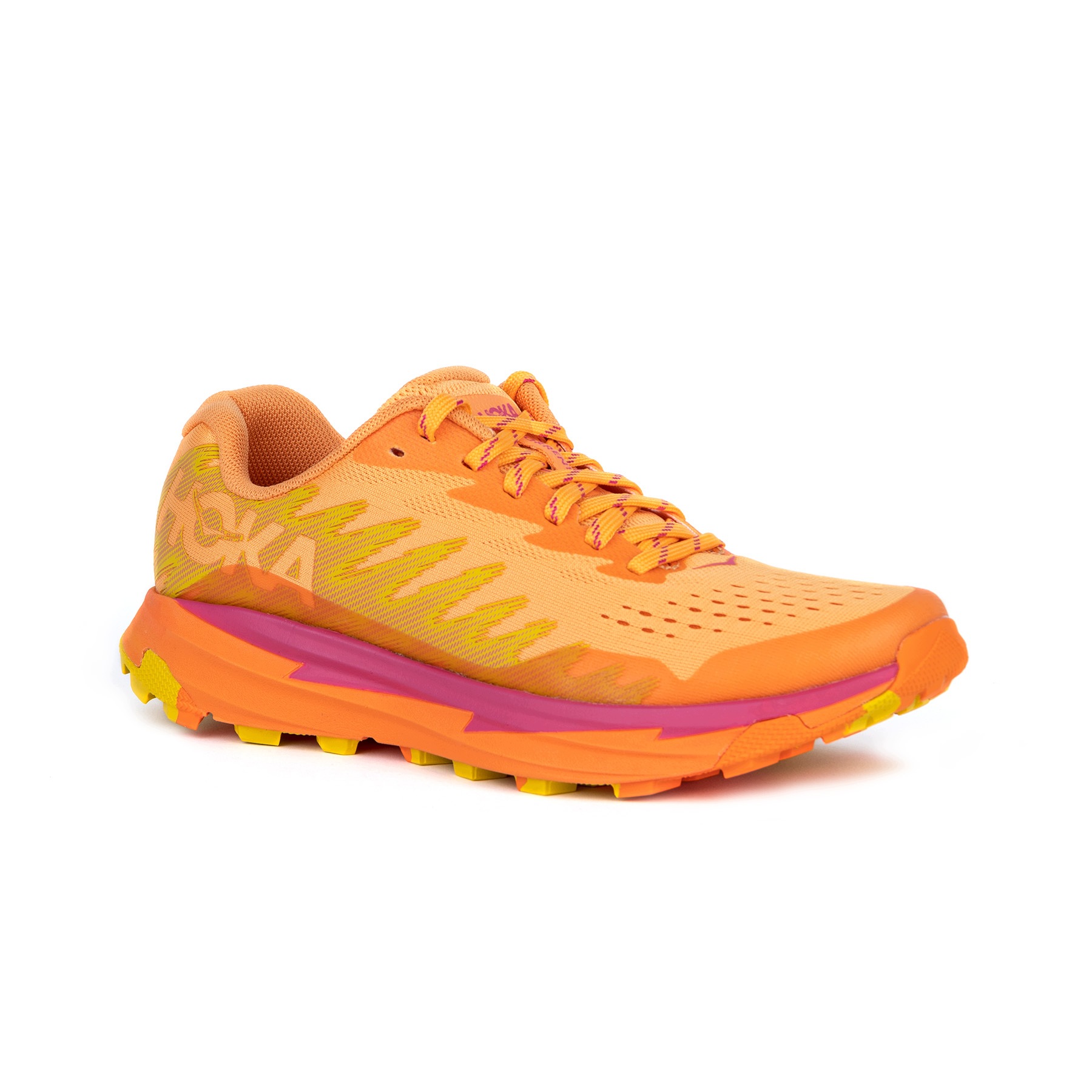 Buty do biegania damskie Hoka Torrent 3 mock orange/vibrant orange 5 (38)