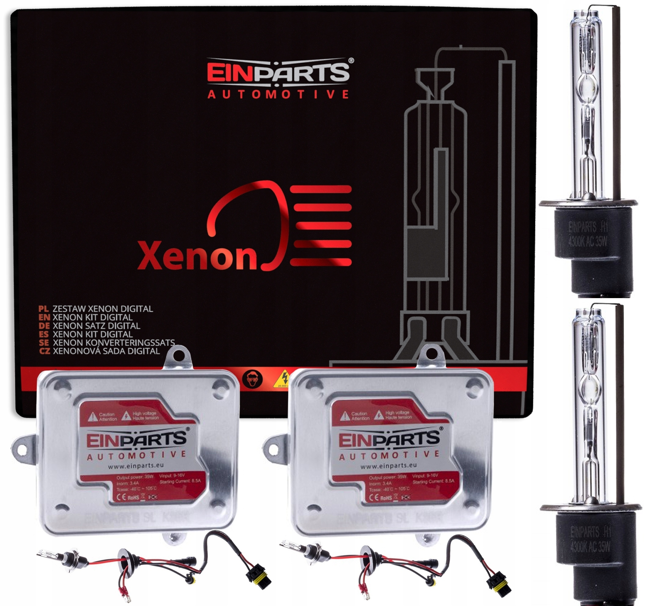 Xenónová Sada HIDH1 Žiarovky 4300K Xenón 35W Quick Start