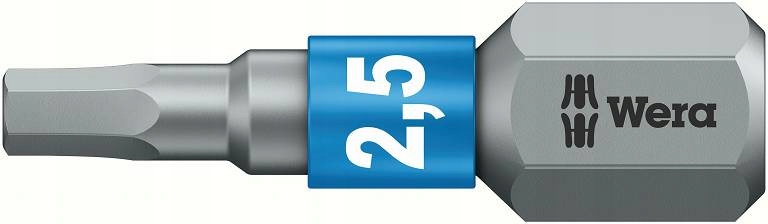 

Bit sześciokątny-imbusowy 2,5mm Wera 056682
