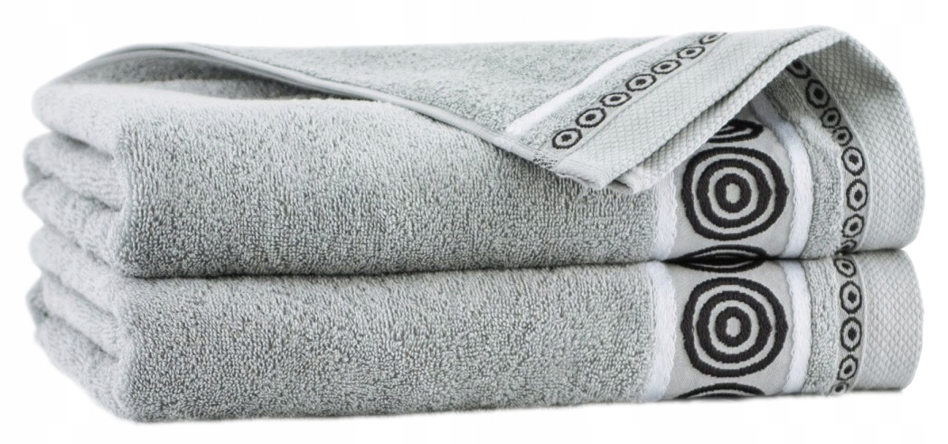 ZWOLTEX 2 Ręczniki Rondo B. EGIPSKA 70x140 50x90