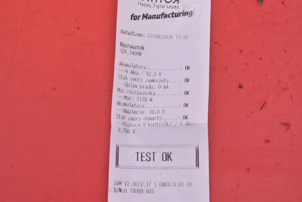 starter test M002T88671 MAZDA 5 1 and CR 2.0 CiTD 110 KM 05-08