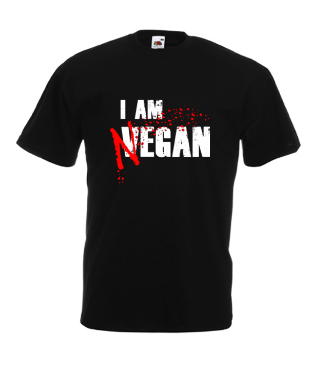 

M Koszulka Męska Negan Lucille Vegan Żywe Trupy