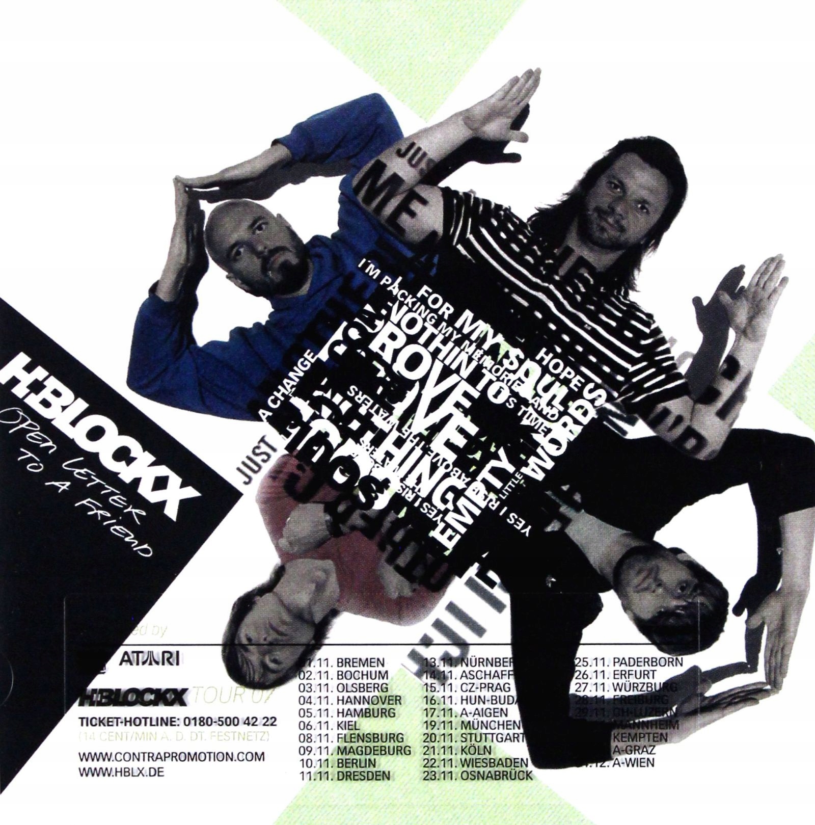 H-blockx: Open Letter To A Friend [CD]