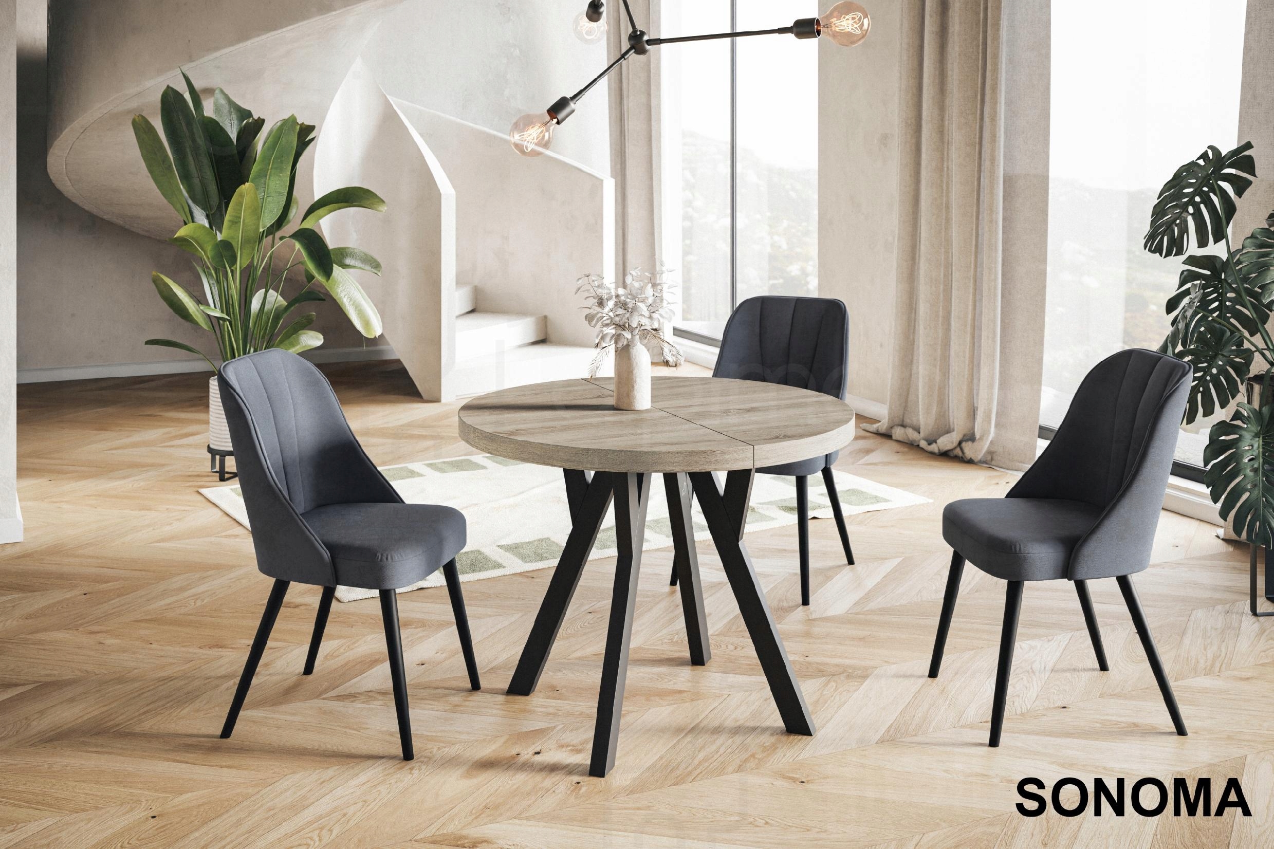 Stół rozkładany OVO 90/190 okrągły Kolekcja ALPI