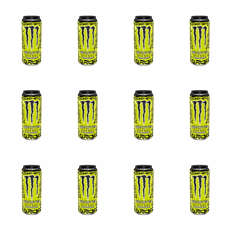 Monster Lando Norris Zero Cukr 500 ml X12