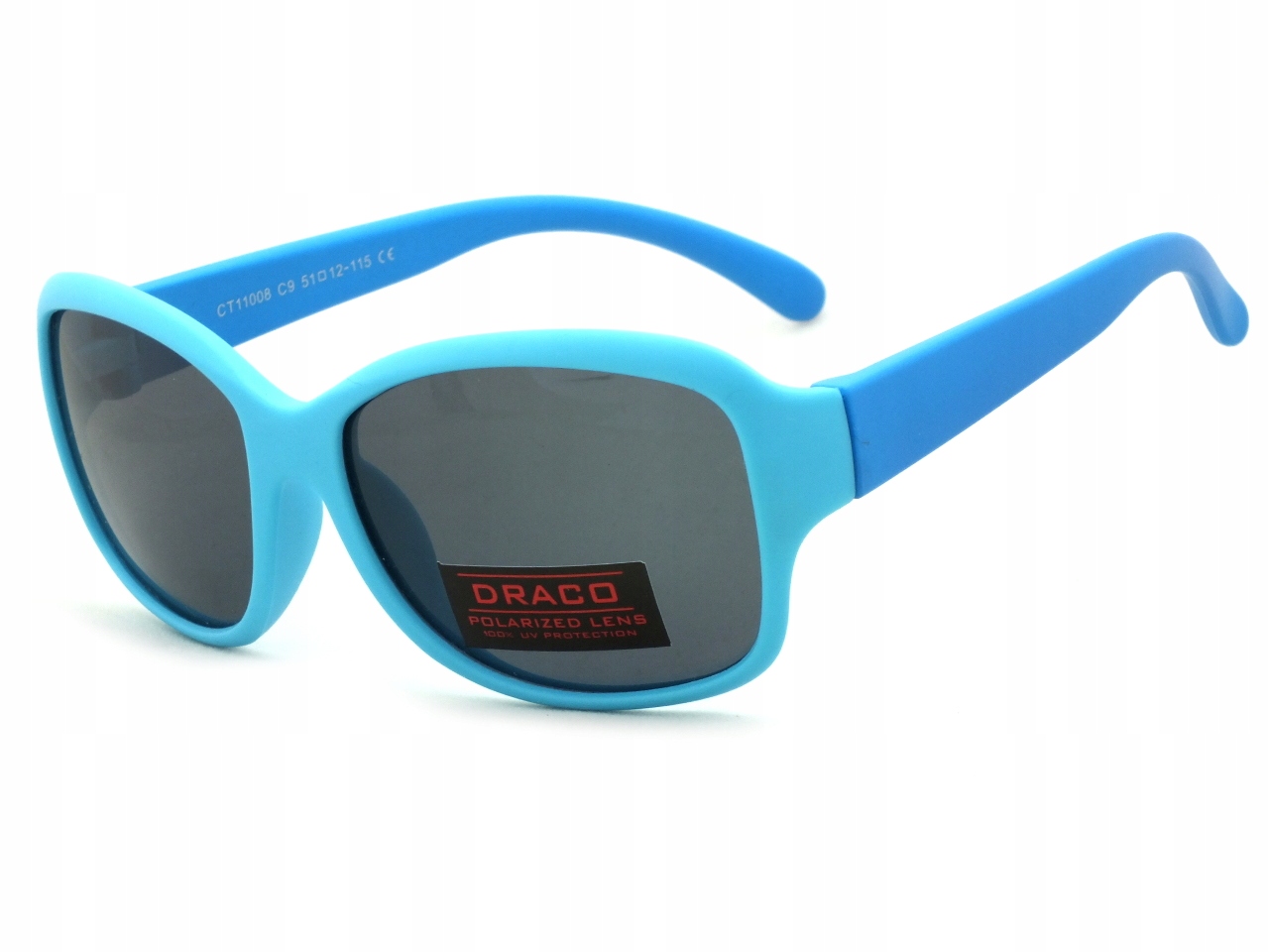 guma OKULARY przeciwsłoneczne POLARYZACJA dla dzieci DZIECIĘCE gumowe TPE