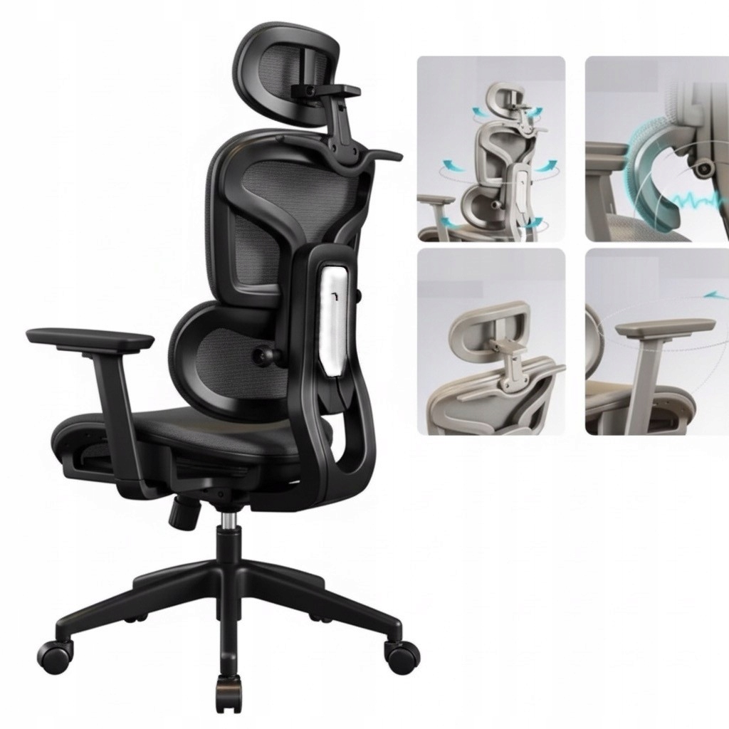 Kancelářská židle Ergonomická X-Master k psacímu stolu, síť X-Mesh Hd do 150 kg.