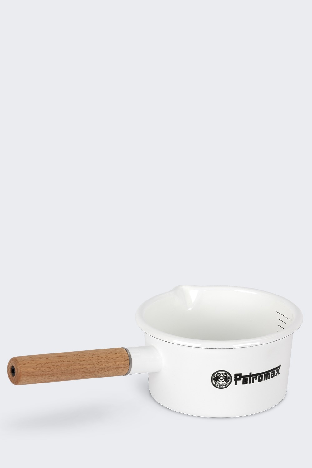 Smaltovaný rendlík s úchytem Petromax 10 L White
