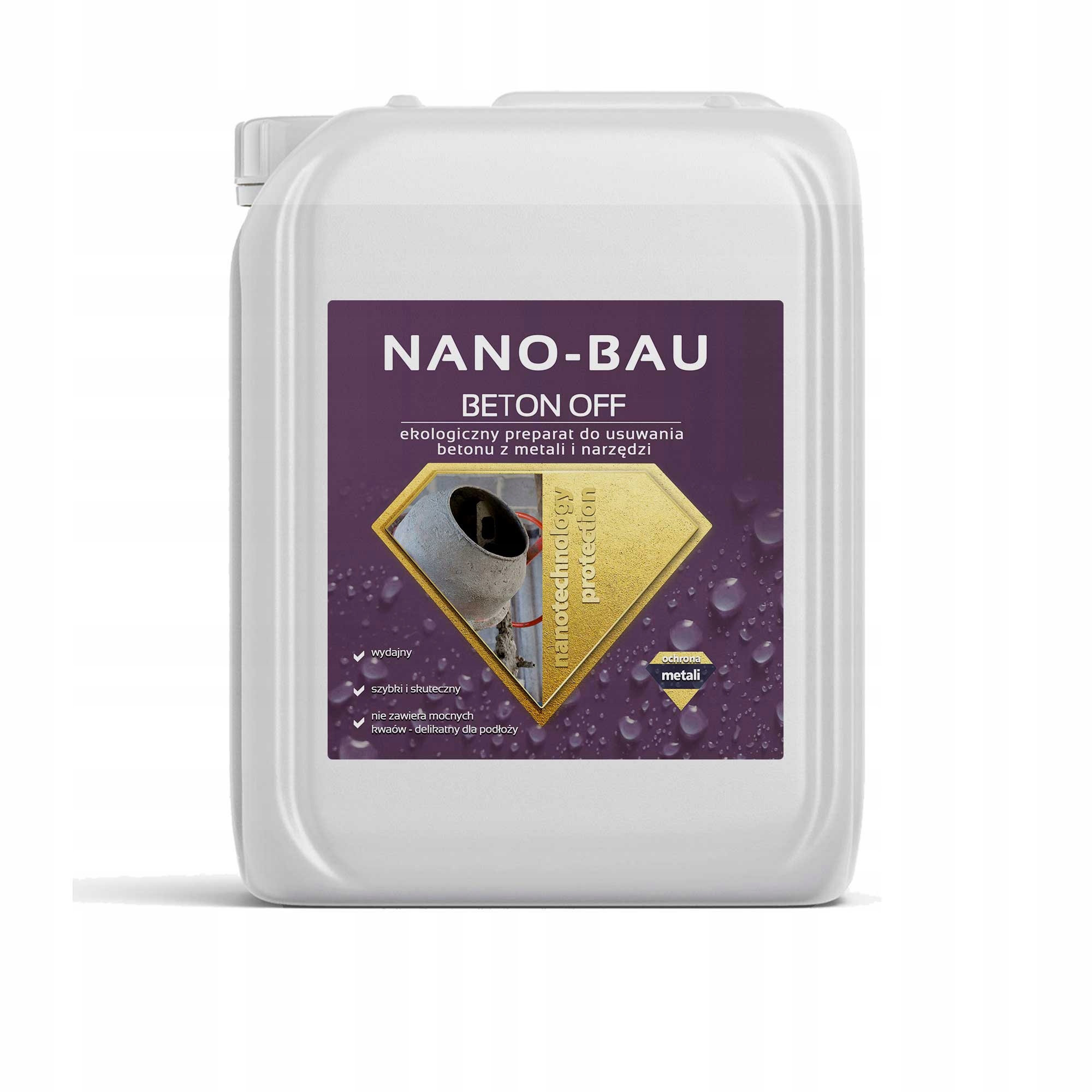 Nano-bau Beton off – profesionální čistič betonu 5L