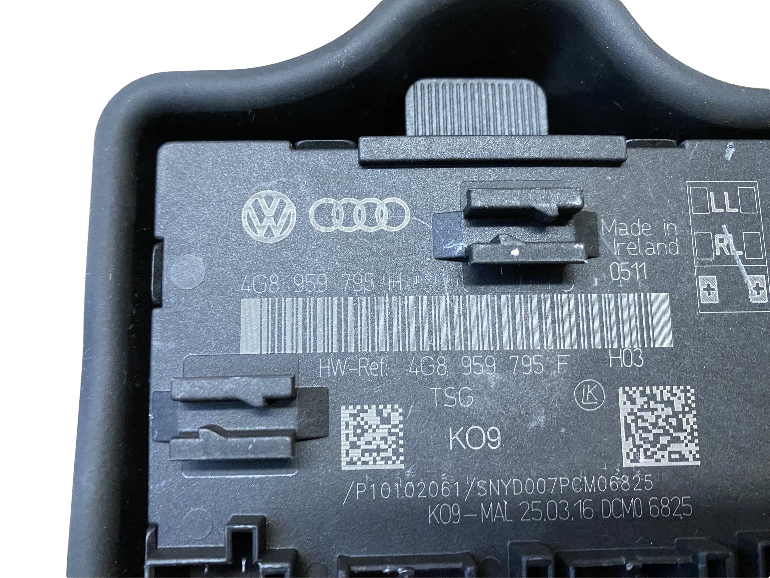AUDI A6 A7 4G C7 Bedienteil modul Tür heck 4G8959795H