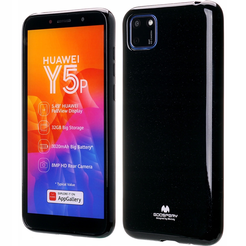 

Etui Mercury Goospery + Szkło do Huawei Y5P