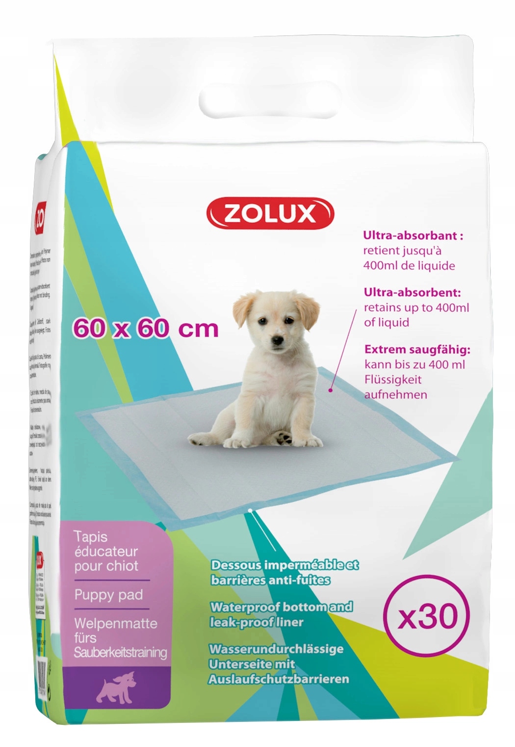 

Zolux Maty Absorbujące 60 x 60 cm - 30 sztuk