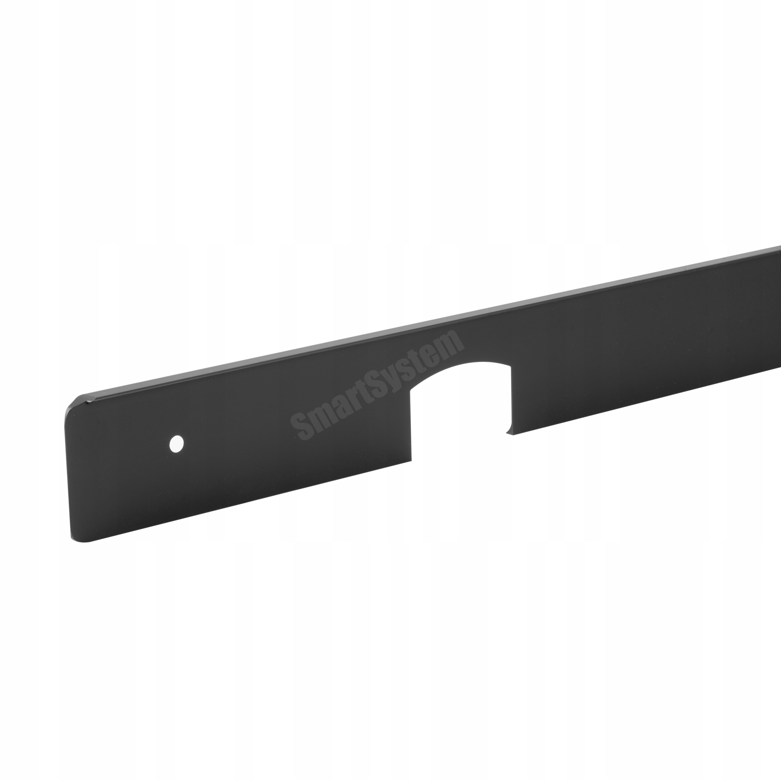 LISTWA MEBLOWA KĄTOWA DO BLATU 38MM R5 L-600MM CZARNA Kolor czarny