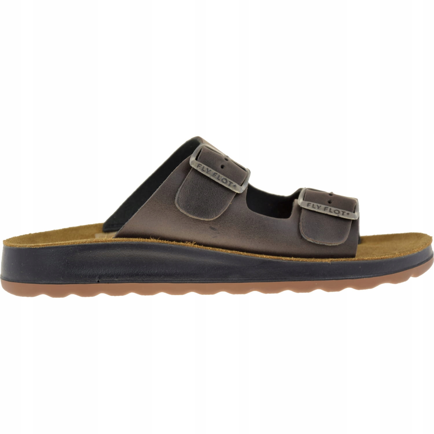 Zdraví Prospěšné Pánské Pantofle Vzdušné Kožené Pantofle Fly Flot 78 171 CC VEL.43