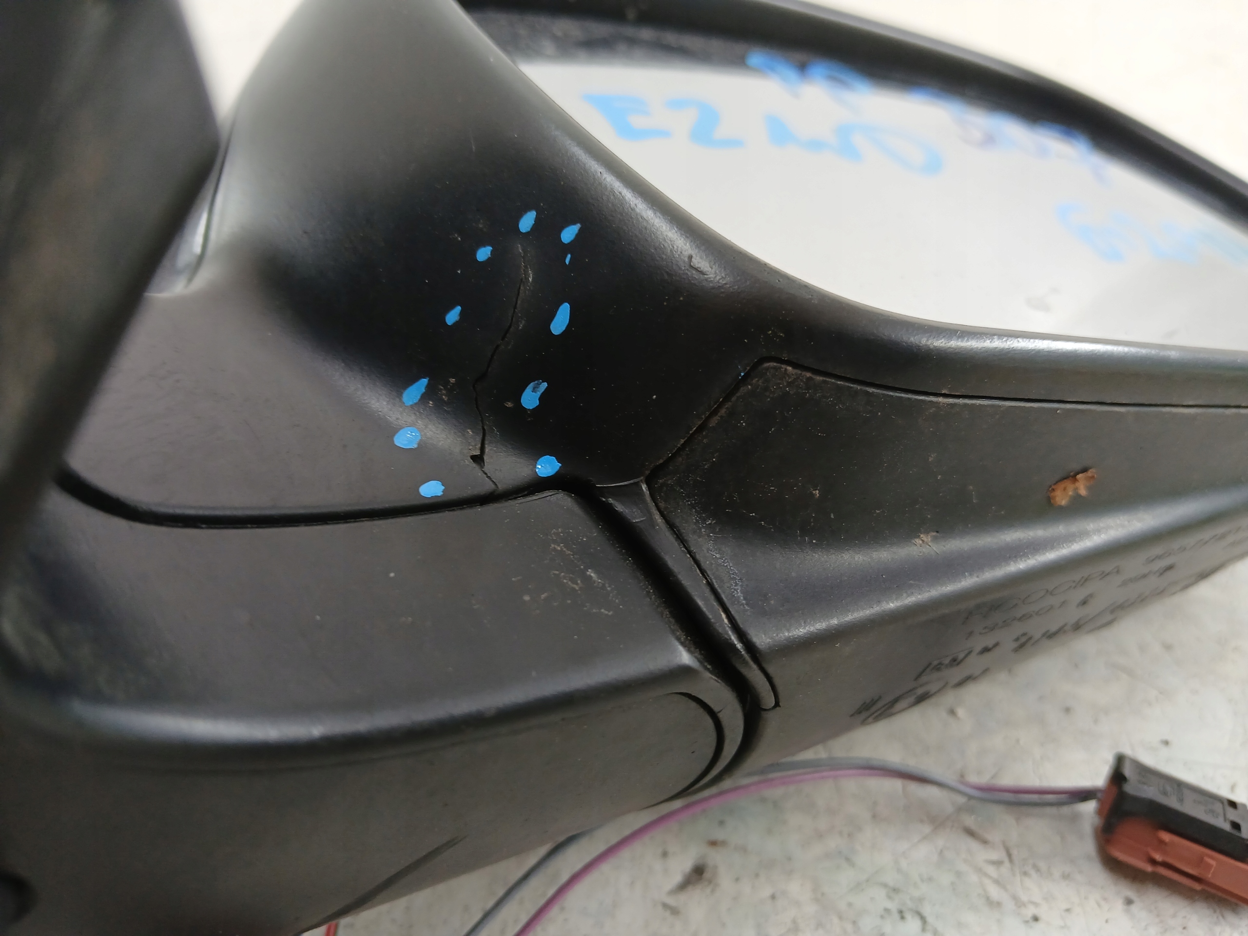 PEUGEOT 307 mirror right EZWD 8 PIN