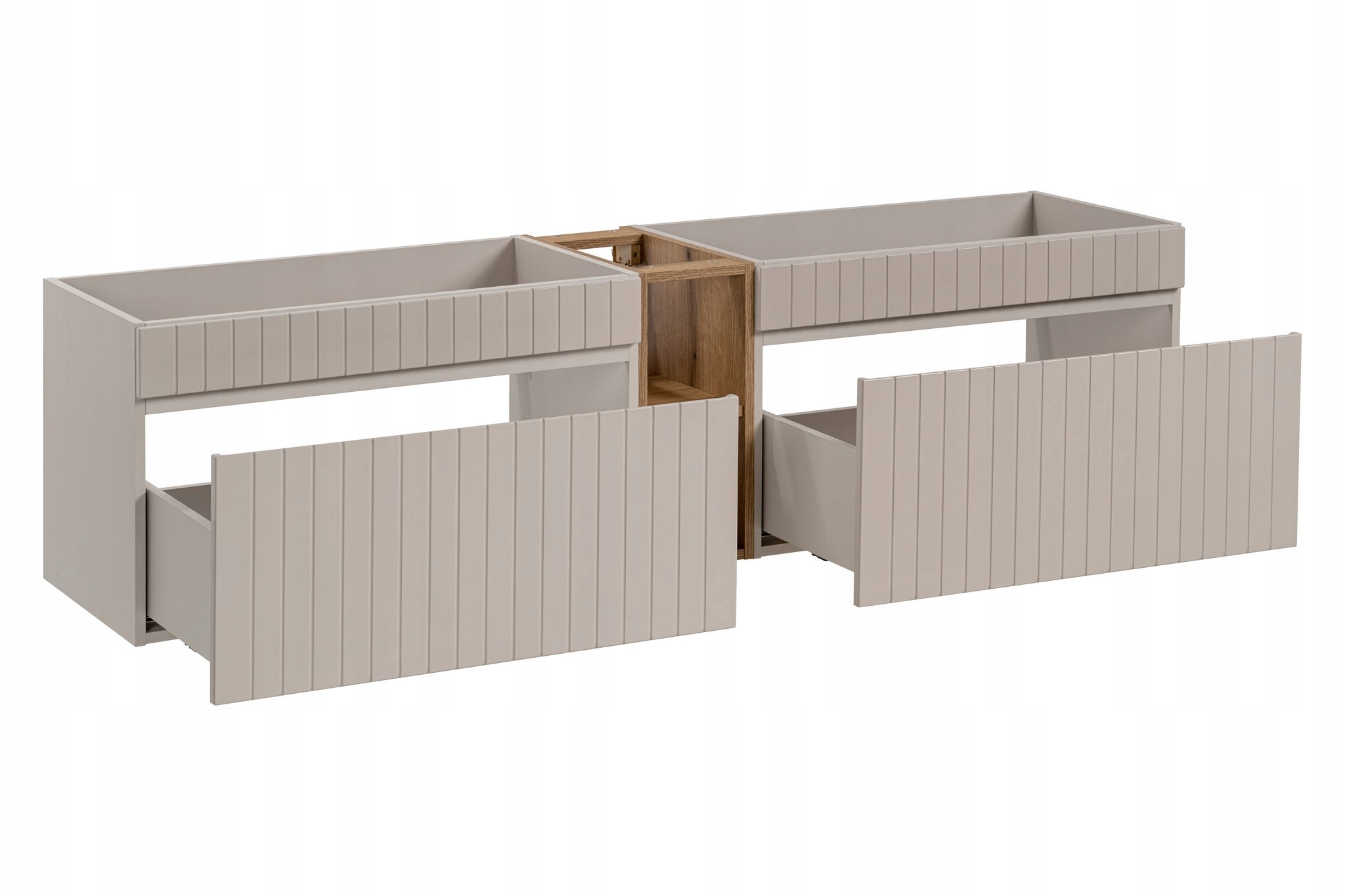 Szafka łazienkowa wisząca 180cm kaszmirowa szuflad Marka inna