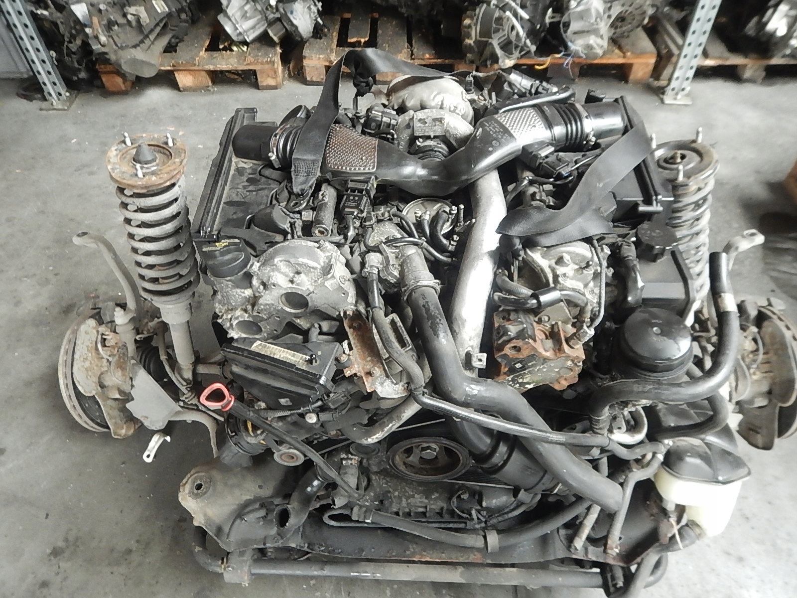 SILNIK POMPA WTRYSKI TURBO MERCEDES W211 W164 3.0 V6 CDI 4-MATIC