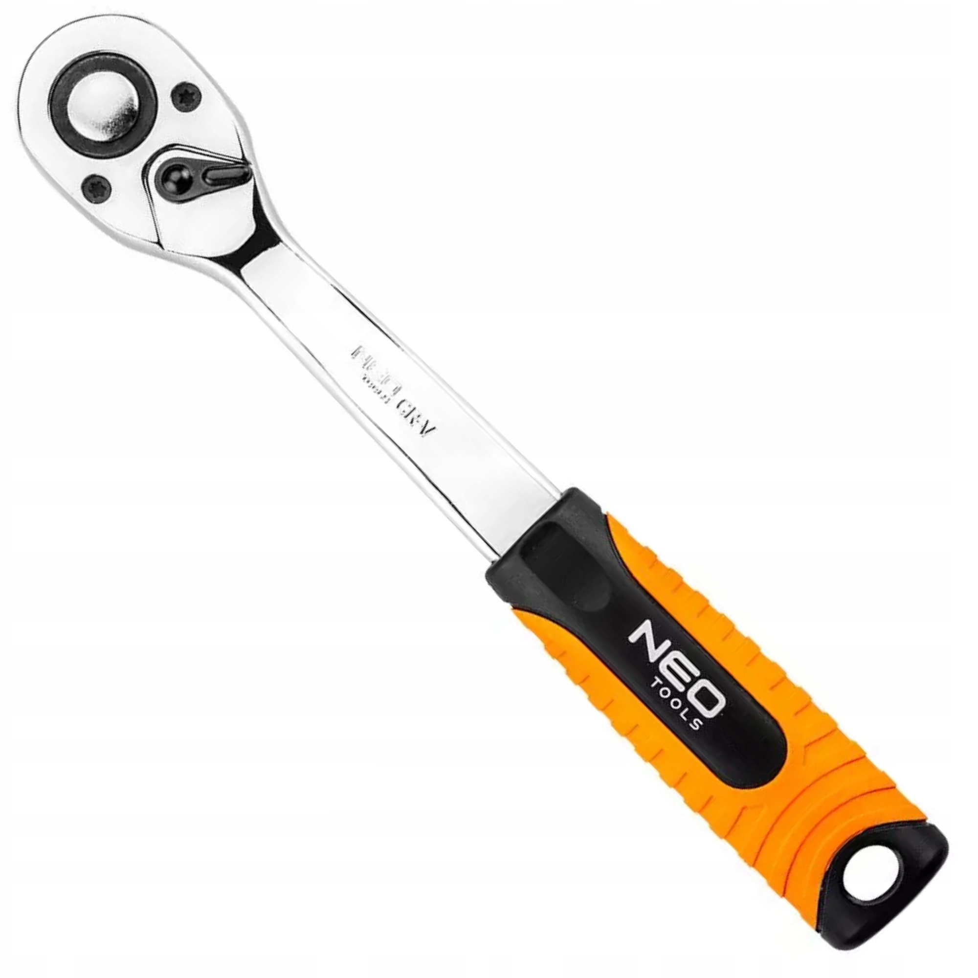 Grzechotka Treszczotka 3/8", 195 mm 72T Klucz Nasadowy Neo Tools