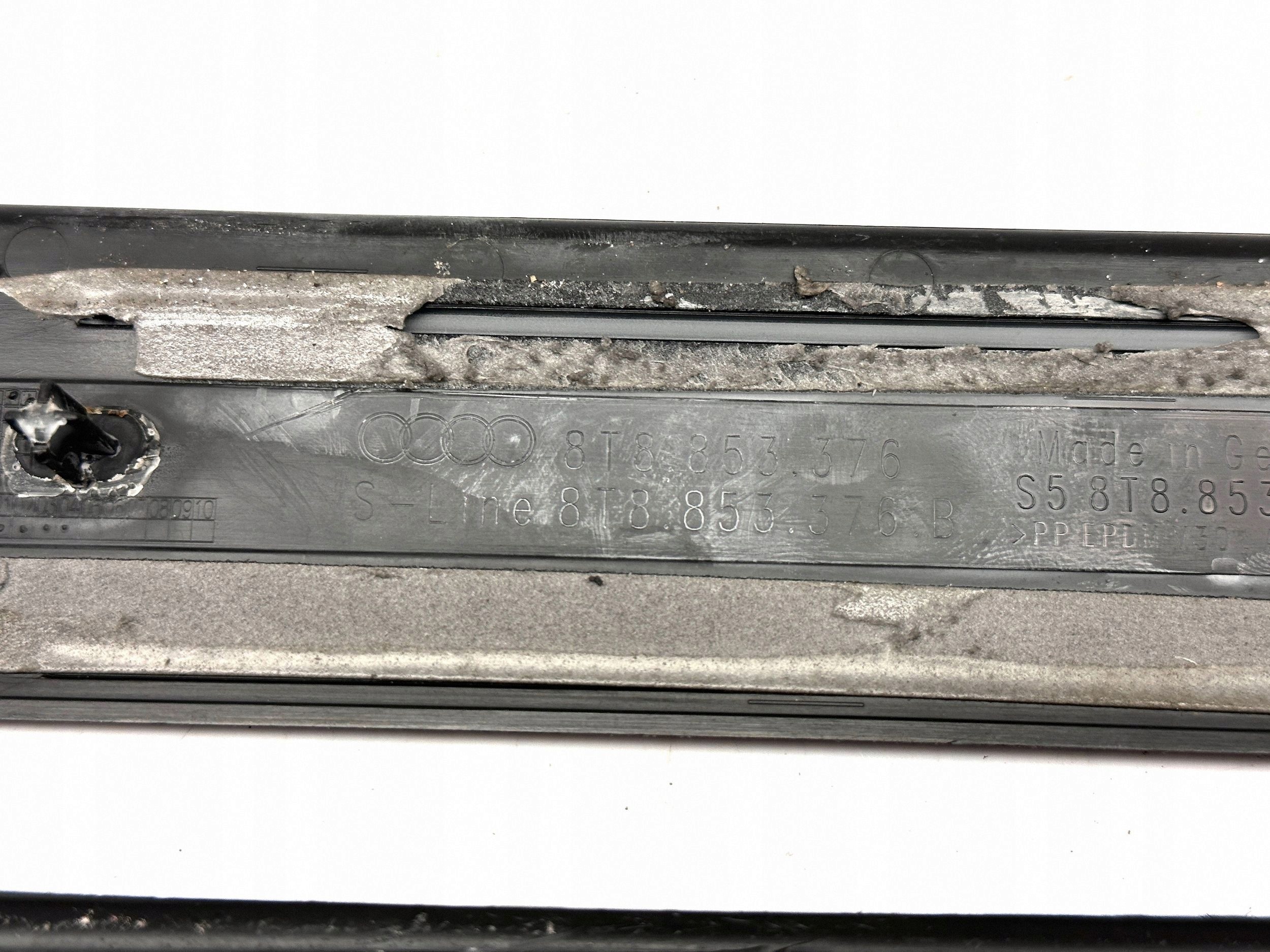 AUDI A5 8T SLINE Sportback mouldings threshold decorative trim threshold 8T8853373B