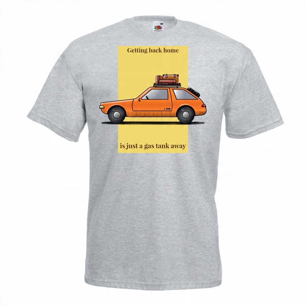 

Koszulka auto samochód oldschool L szara
