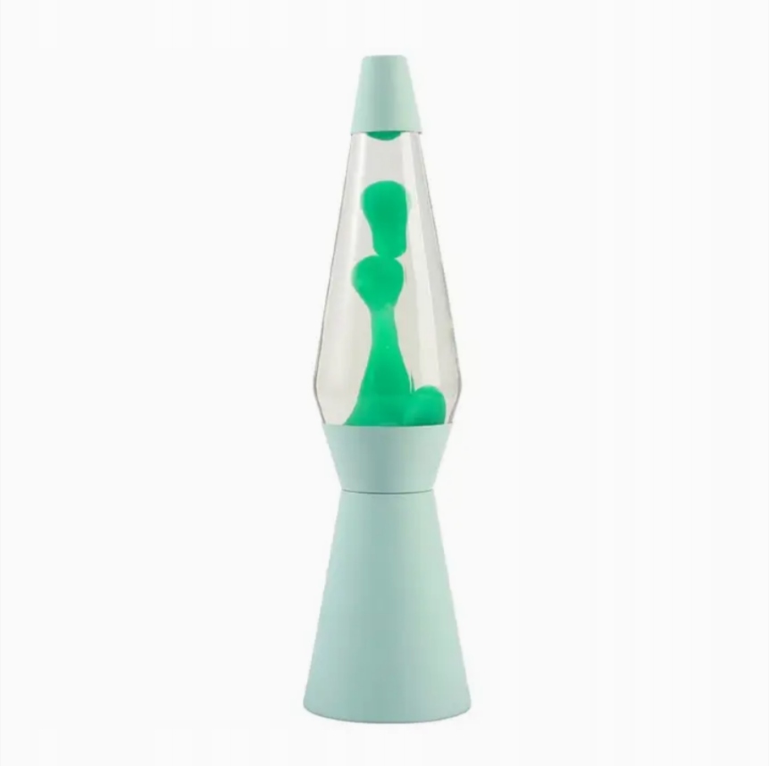 Lampa lawowa magma Lava Lawa lampka XL3115 Zielona pastelowa magmowa Itotal