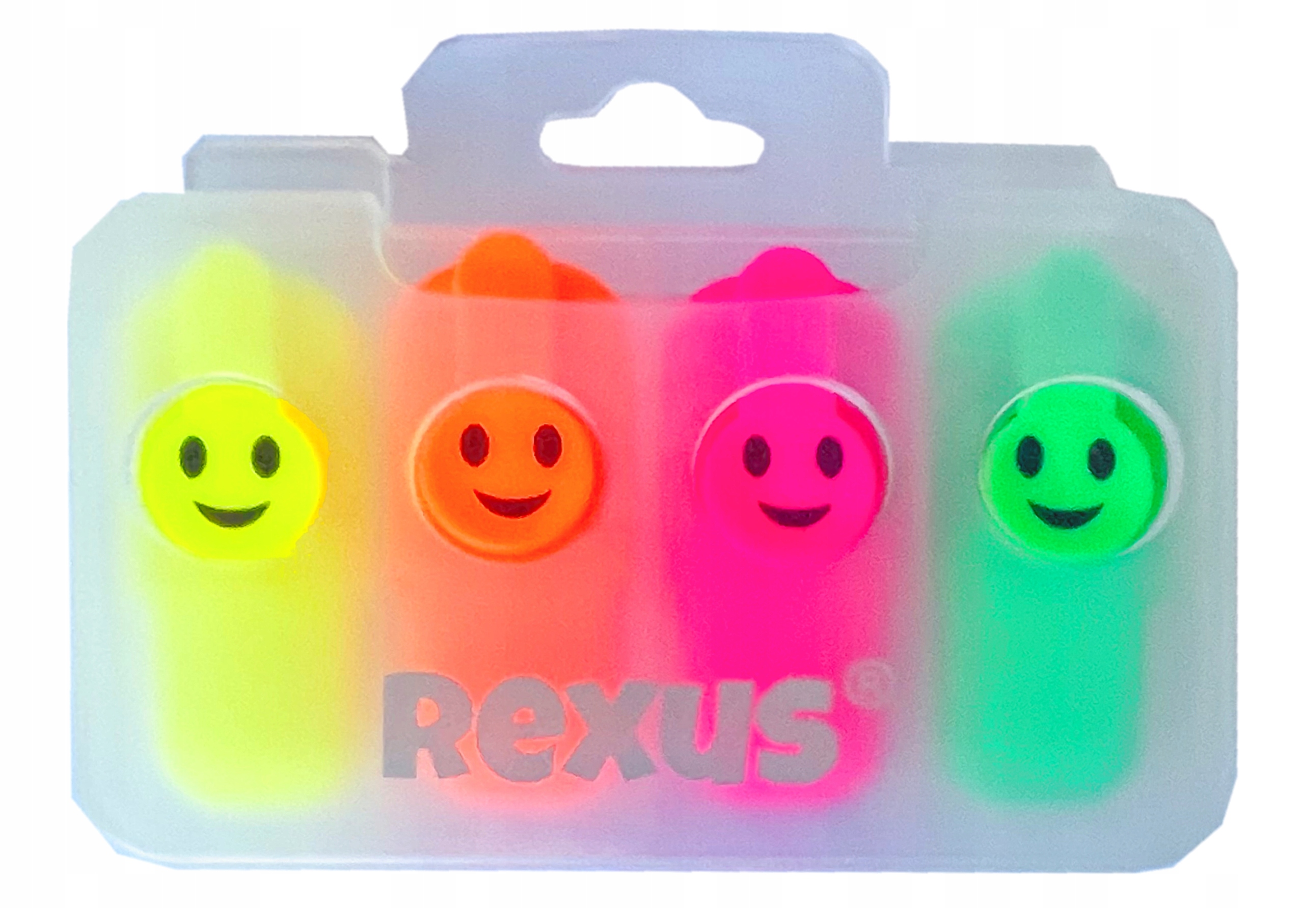 MINI MARKERY REXUS FLUO ZAKREŚLACZE BUŹKI 4 KOLORY EAN (GTIN) 5904441110159