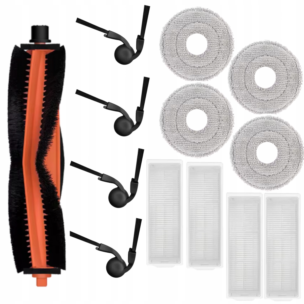Zestaw szczotka główna boczne filtry mopy do Xiaomi Robot S40 Pro OV71GL