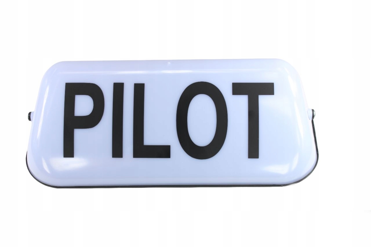 Lampa magnetyczna na dach kogut magnes 35cm LED wtyczka kabel 3m PILOT