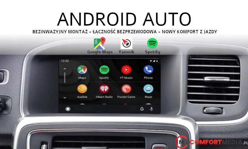 VOLVO ANDROID AUTO XC60, XC70, S60, S80,