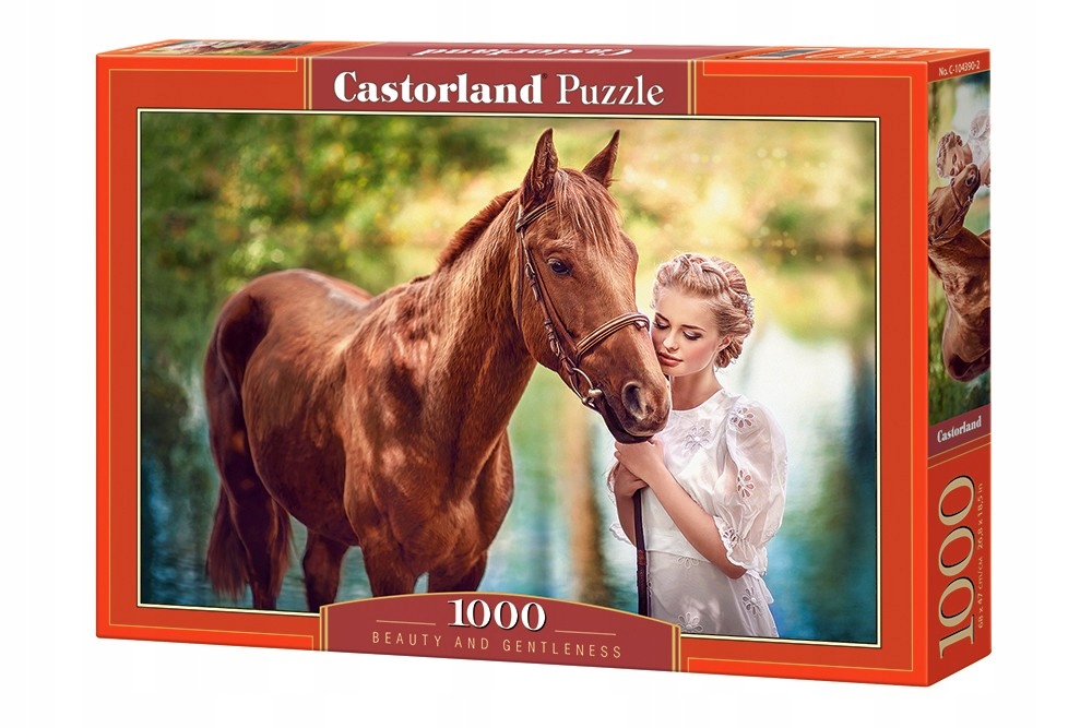 

Castorland Puzzle 1000 El Konik Dziewczyna Koń