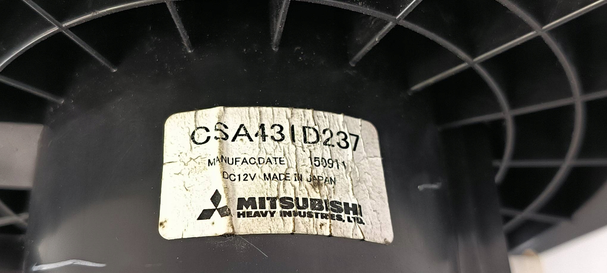 ventilátor kabinový CSA43ID237 SUZUKI GRAND VITARA