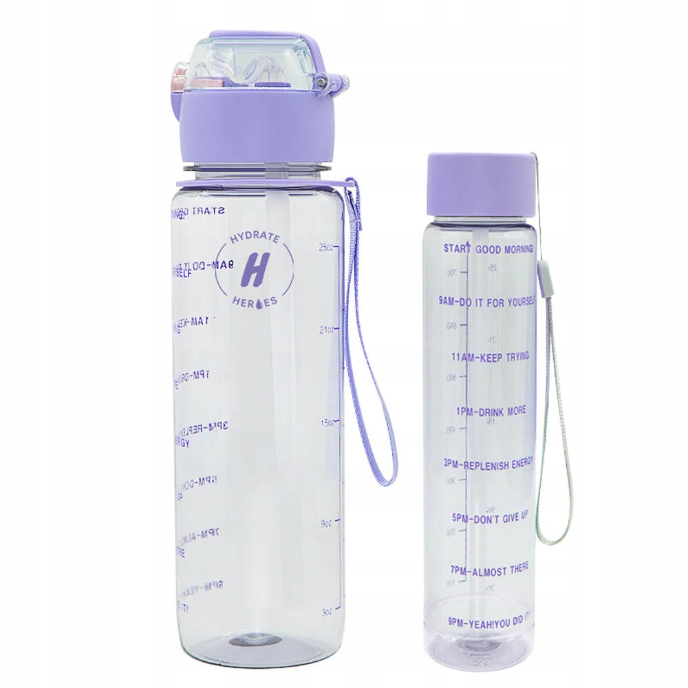BUTELKA BIDON 700ML MOTYWACYJNA NA WODE + GRATIS