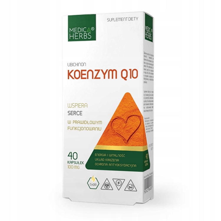 

Medica Herbs Koenzym Q10 Ubichinon 100mg Co Q10