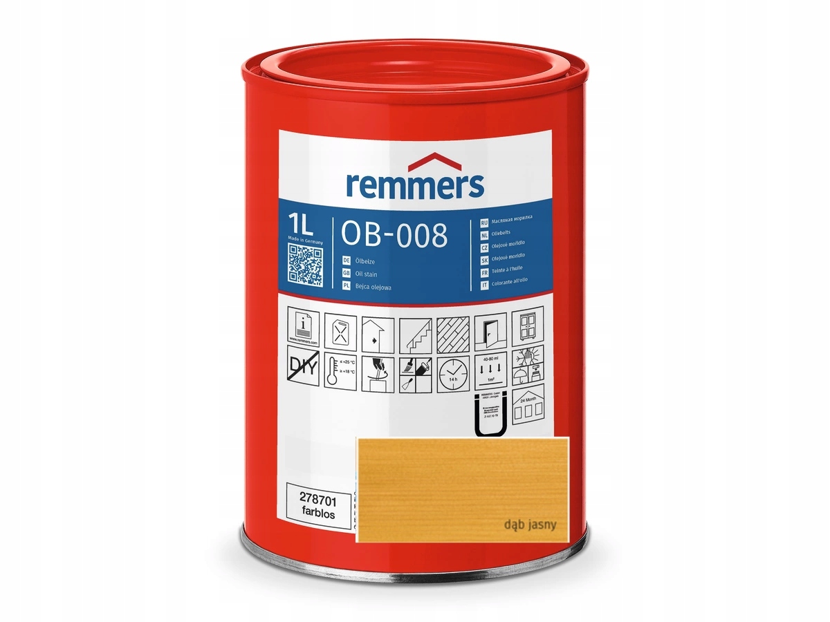 Remmers Bejca olejowa OB-008 1L dąb jasny (RC-365)